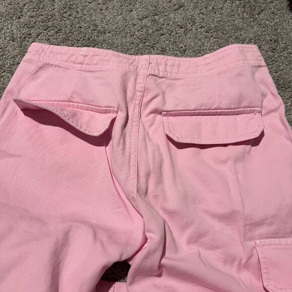 Zara bubblegum pink cargo jeans 6 - Picture 10 of 10